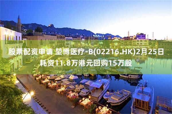 股票配资申请 堃博医疗-B(02216.HK)2月25日耗资11.8万港元回购15万股