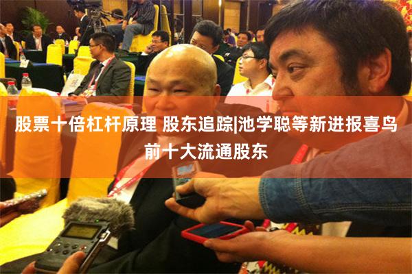 股票十倍杠杆原理 股东追踪|池学聪等新进报喜鸟前十大流通股东